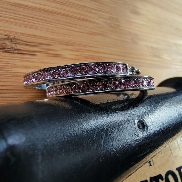 Swarovski Women's Pink and Silver Jewellery - Picture 3 of 8